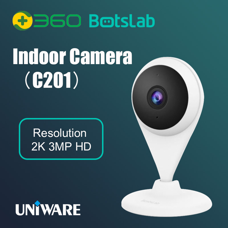 360 Botslab C201 室內攝影機 白色
